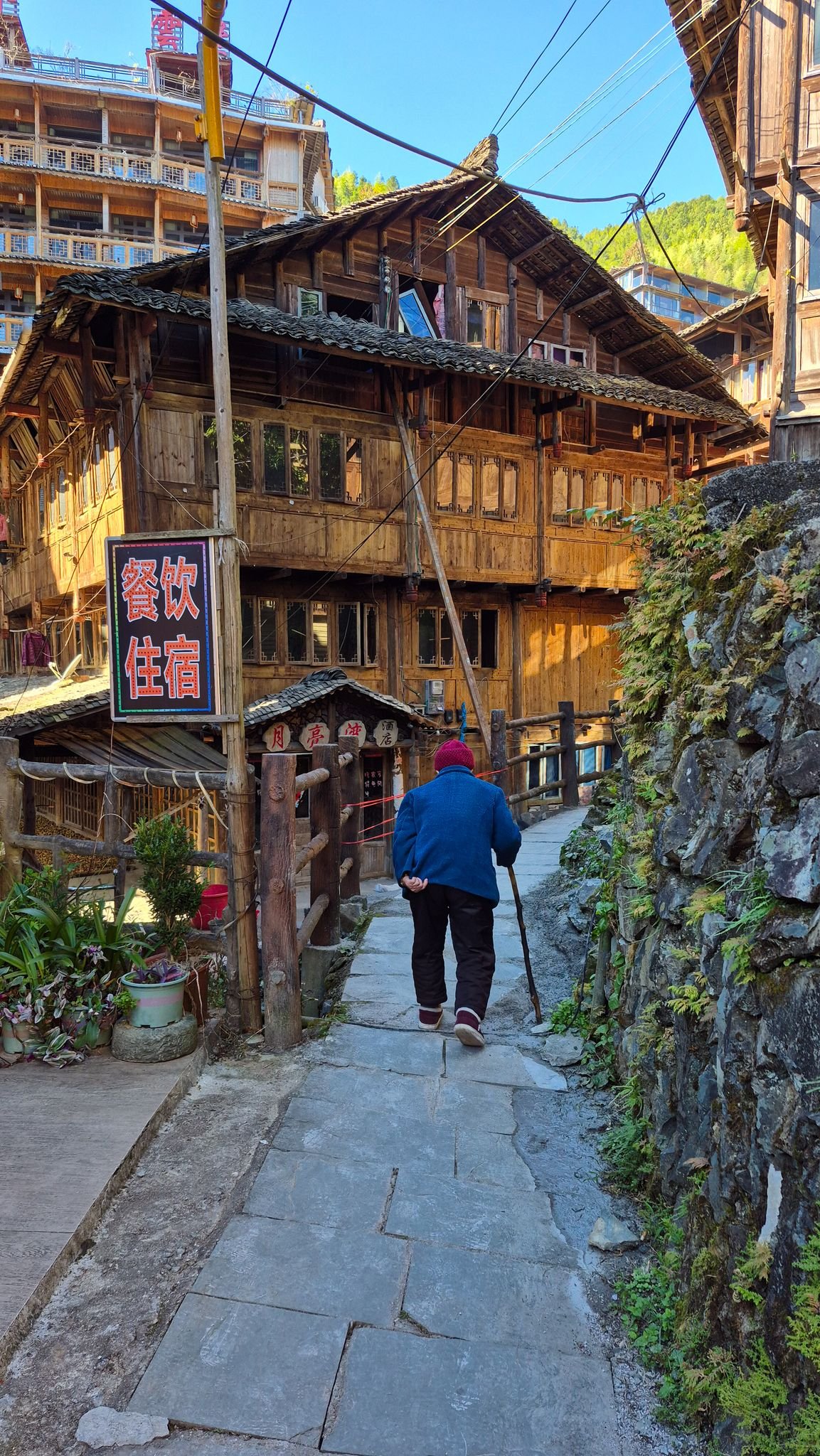 Discover the rustic charm of a traditional alleyway in Shangluo, Shaanxi, China, captured in vivid style.
